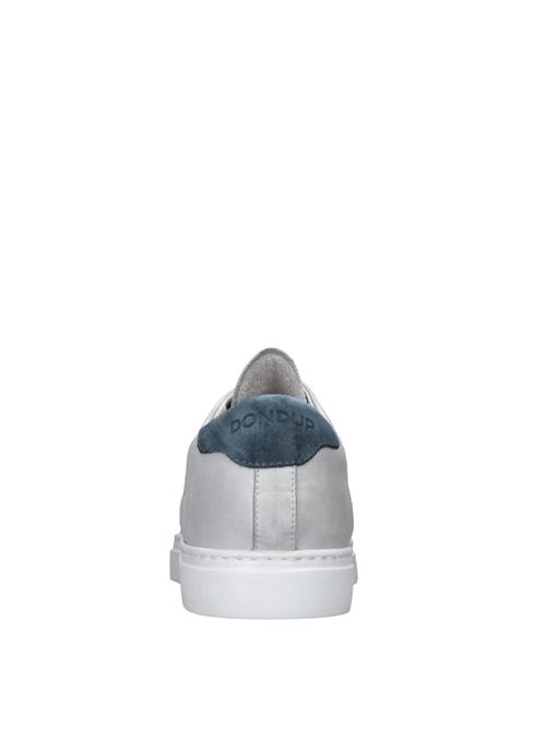 Sneakers in pelle DONDUP | XS234 DU PL0462UGRIGIO-BLU